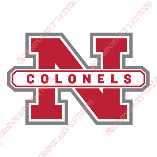 Nicholls State Colonels Customize Temporary Tattoos Stickers NO.5469